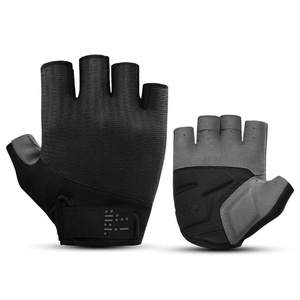 New Design Cycling <b>Gloves</b> Shock Absorbing Memory Gel Padded Road Bike <b>Gloves</b> Bicycle Breathable <b>Fingerless</b> Custom Logo - Product Image 1