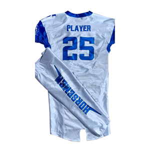 Uniforme de Fútbol Americano de Secado Rápido, Conjunto Deportivo de 2 Piezas con Diseño en Contraste para Entrenamiento en Equipo, Uniforme de Fútbol Personalizado - Product Image 4