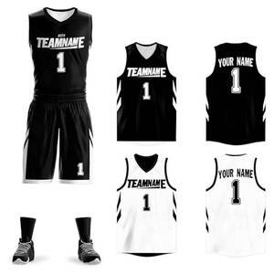 Uniformes de Baloncesto para Hombre 2026, Duraderos y con Diseño Fantasía, Conjuntos Deportivos de Verano, Camiseta y Pantalones Cortos de Entrenamiento, Spandex/Poliéster - Product Image 1
