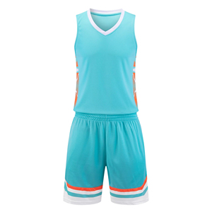 Ensemble de maillots et shorts de basket-ball personnalisés unisexes, prix ajustable, légers, séchage rapide, respirants, durables - Product Image 6