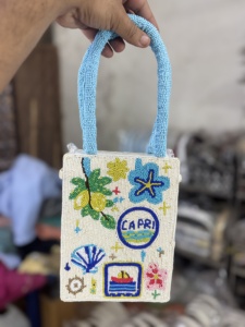 Bolso de Hombro de Estilo Bohemio Hecho a Mano para Mujer, Bolso de Mano de Algodón con Cuentas, Bolso de Fiesta, Bolso de Noche - Product Image 3