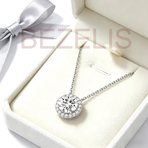 Halo Redondo de Oro con Diamante Cultivado Artificial, Perfecto para Regalo de Aniversario, Colección al por Mayor - Product Image 2