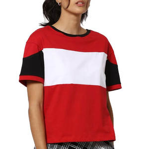 T-shirt d'été respirant tie-dye pour femme, 100 % coton, haute qualité, séchage rapide, décontracté - Product Image 1