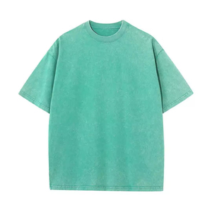 Camiseta Personalizada con Estampado DTG para Hombre, Estilo Acid Wash, Streetwear, Oversize, Stone Washed, Hip Hop, 100% Algodón, Camisetas con Gráficos Vintage - Product Image 6
