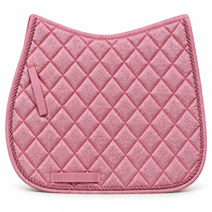 Vente en gros de tapis de selle pour chevaux, équestres, carrés, matelassés en coton, pour l'équitation anglaise, tout usage - Product Image 1