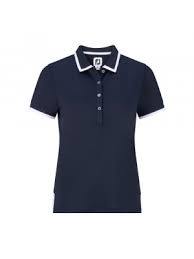 เสื้อโปโลผู้หญิงทรงเข้ารูป ผ้าฝ้ายระบายอากาศอย่างดี พรีเมียม ปักโลโก้ได้ตามต้องการ เสื้อกีฬากอล์ฟสำหรับผู้หญิง ส่งออก - Product Image 3