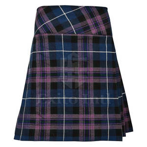 กระโปรงลายสก็อตแฟชั่นผู้หญิง สไตล์สตรีทแวร์ กระโปรงพลีทลำลอง กระโปรงมินิสั้น - Product Image 2