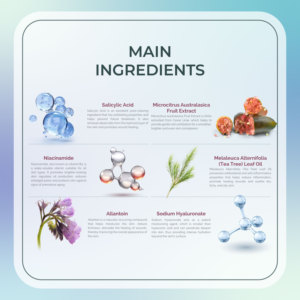 SKINLAB Malaisie – Sérum Anti-Acné Hydratant et Éclaircissant pour le Visage, Formule Traitante – Meilleure Vente - Product Image 3
