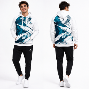 Custom Sublimation Print <b>Mens</b> Sports Hoodie Gym Fitness Performance Pullover Streetwear Unisex Activewear Training <b>Sweatshirt</b> - Product Image 3