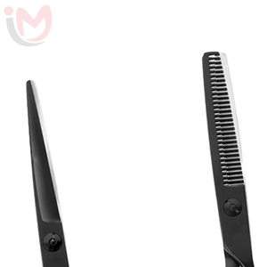 กรรไกรตัดผมกรรไกรเล็มผมแบบแบนใบมีดสแตนเลสคม - Product Image 2