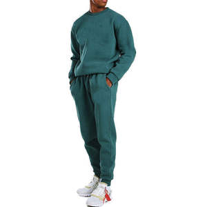 Survêtement d'hiver pour homme en tissu technique polaire uni, 100% polyester respirant, taille haute, longueur intégrale, couleurs et logo personnalisables - Product Image 6