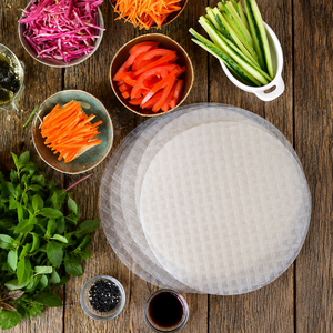 <b>Wrapping</b> Food From Vietnam / <b>White</b> Rice <b>Paper</b>/ Rice - Based Product with Round Shape or Square Shape/ MS ALINA - Product Image 1