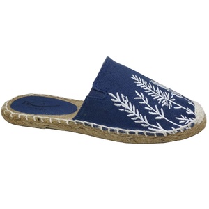 Nuevas alpargatas planas para mujer, zapatos con diseño impreso para todas las edades, sin cordones con plantilla de yute para uso diario, izquierda y derecha - Product Image 1