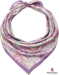 High Quality Short <b>Scarf</b> Fabric Custom Printing OEM ODM White Label Textile Factory Fashion Accessories Manufacturer - Product Image 3
