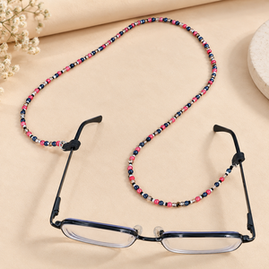 Cadena para Gafas de Poliéster con Cuentas, Cordón para Gafas, Estilo Collar, Ligera y Moderna para Uso Diario - Product Image 2