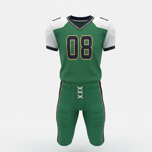 Ensemble maillot et pantalon de football américain pour homme, conçu pour le confort, la durabilité et les performances compétitives. - Product Image 1