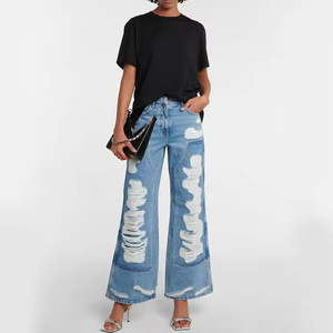 Unisex Loose <b>Trousers</b> Baggy Wide Leg Oversized Pants Relaxed Fit Casual Streetwear Clothing Comfortable Everyday Wear <b>Travel</b> - Product Image 3