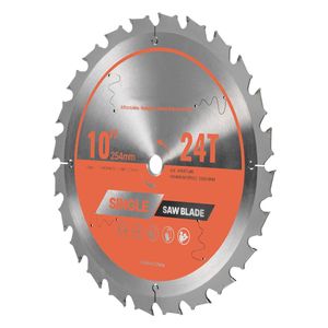 Lame de scie circulaire de 10 pouces avec 40 dents en alliage et un diamètre de mandrin de 20 mm, lame de coupe pour bois à finition fine - Product Image 2
