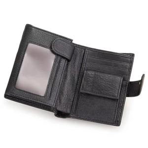 High Quality Custom Men's <b>Slim</b> Leather Wallet Short Pocket Fashion Custom Leather Wallet & Travel Bag Coin & <b>Card</b> <b>Holder</b> - Product Image 6