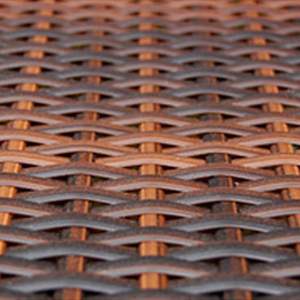 Set di 12 Mobili da Giardino Grandi in Acciaio Verniciato a Polvere Marrone, Resistente Ensemble per Esterni - Product Image 4