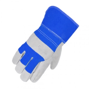 Gants de sécurité en cuir de vachette pleine fleur avec doublure en coton confortable, gants de travail industriels robustes pour la protection du jardin - Product Image 6
