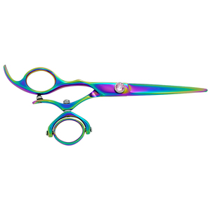 Ciseaux de coiffeur en cobalt à double articulation en acier inoxydable pour la coupe des cheveux, pour salon de coiffure et usage domestique, ciseaux manuels - Product Image 3