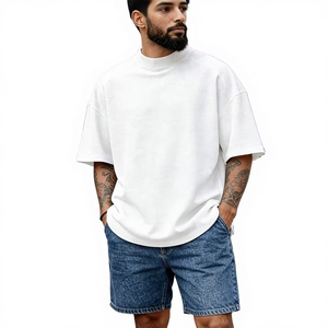 Bangladesh Supplier Stylish Men's Plus Size Heavy Weight Oversized Printed Short Sleeve 100% Cotton Jersey Breathable Premium - Product Image 1
