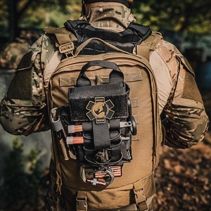 Mochila de Emergencia para Calamidades con Certificación CE, Kit de Supervivencia, Botiquín de Primeros Auxilios, Kit Táctico para Campismo al Aire Libre, Bolsa de Rescate <span class=keywords><strong>Rhino</strong></span> - Product Image 1