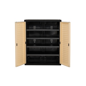 Mueble Zapatero de Dos Puertas para Entrada, Organizador de Almacenamiento con Diseño de Puerta Acanalada, Ahorro de Espacio, Mueble para el Hogar - Product Image 3