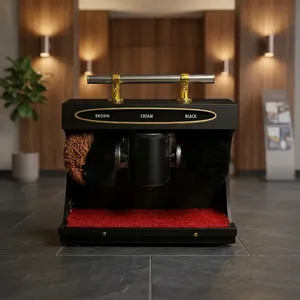 Machine à lustrer les chaussures automatique de qualité supérieure, système électrique de polissage pour hôtels, bureaux et espaces commerciaux - Product Image 4