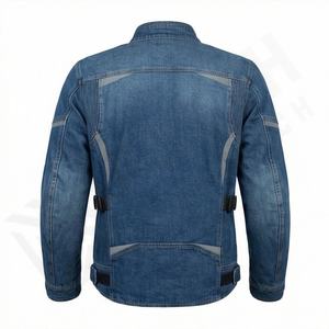 Chaqueta de Motociclismo Deportiva Impermeable y Cortavientos Cordura para Hombre con Protectores Aprobados por la CE, Equipo de Protección Duradero para Motociclistas - Product Image 2