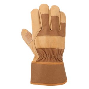 Gants de travail en cuir de chèvre de haute qualité, texture lisse, épaisseur 7 oz, sans latex, résistants à l'abrasion, gants de sécurité anti-abrasion - Product Image 3