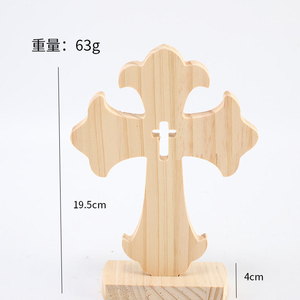 Cruz de Madera de Nuevo Diseño, Artesanía en Madera, Decoración al por Mayor - Product Image 6