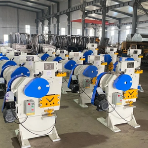 Máquina Punzonadora, Cortadora y Entalladora Hidráulica para Trabajos de Hierro, Equipo de Fabricación de Metal de Uso Pesado Semiautomático Industrial - Product Image 2
