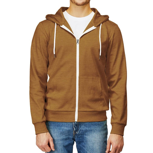 Sweat-shirts à fermeture éclair pour hommes, tendance, élégants, en polaire, imperméables, respirants, prix raisonnable, vente en gros, service OEM - Product Image 2