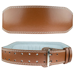 Padded Genuine Leather Weight Lifting <b>Belt</b> for Men Women Bodybuilding Workout Back Support Professional Gym Gear - Product Image 6