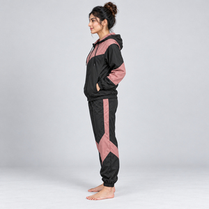 Premium <b>Women</b> <b>Windbreaker</b> Tracksuit Made with Durable Fabric Offers Flexible Fit <b>Women</b> <b>Windbreaker</b> Tracksuit for Outdoor Wear - Product Image 5