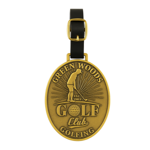 ของแจกโปรโมชั่นสำหรับสโมสรกีฬา ของขวัญแบรนด์เนม กระเป๋าแบบกำหนดเอง ป้ายโลหะสำหรับกอล์ฟ - Product Image 1