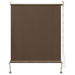 6 X 6 Mocha HDPE Spliced Roller <b>Shutter</b> for Canopy Gazebo & Pergola - Product Image 5