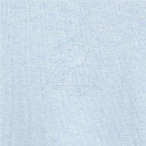 Men's <b>Light</b> <b>Blue</b> 100% Cotton Crew Neck Sweatshirt Pullover Knitted Sweater Front Logo Print Regular Fit Winter Wear OEM Service - Product Image 6