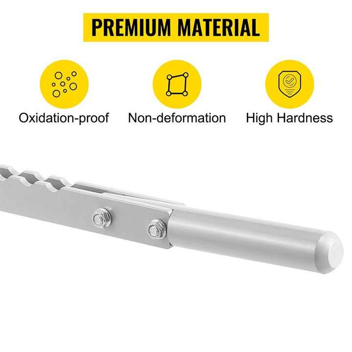 Portable Dent Pull Lever Bar 6 Claw Hook Single Leg Lifter Aluminum Alloy Car Body Repair Equipment Dent Puller for Repairing