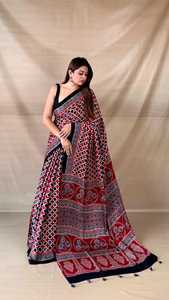 Traditional <b>Indian</b> Women's Cotton Embroidered <b>Kurta</b> With Peacock Design For Casual Wear All Seasons - Product Image 5