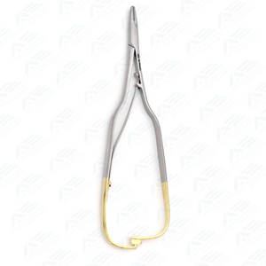 Instrumento médico Soporte de aguja de acero inoxidable de alta calidad 16 Cm Soporte de aguja Arruga Tc Soporte de aguja Arruga de alta calidad - Product Image 2