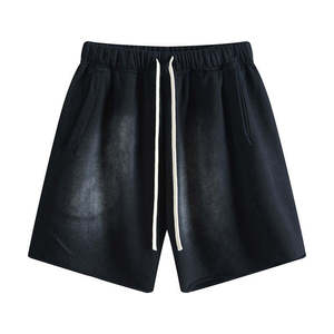 Shorts de Algodón de Cintura Alta, Color Sólido, con Cordón Ajustable, Corte Holgado, Casuales de Verano, con Bolsillos Laterales - Product Image 2
