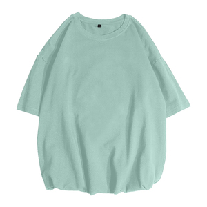 เสื้อยืดโอเวอร์ไซส์ขายส่ง ผ้าฝ้าย 100% ผู้ผลิตเสื้อยืดลายกราฟิก เสื้อผ้าสตรีทแวร์แบบยูนิเซ็กซ์ ทรงพอดีตัว ล้างสีแบบแอซิดวอช เสื้อยืดโอเวอร์ไซส์สไตล์วินเทจ - Product Image 2