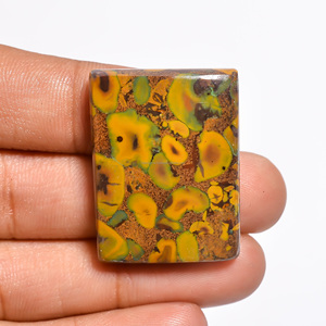 Atractivo Jaspe Natural Certificado en Forma de Cabujón, Mezcla de Gemas Sueltas, Venta al por Mayor, Tamaño Personalizable, para Fabricación de Joyas FAIJAN - Product Image 2