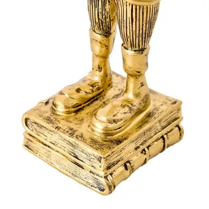 Support de bougie rustique vintage en fer, fait main, pour salle à manger, mariage et décoration de ferme, en fer doré décoratif - Product Image 5