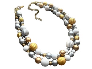 Collar de Cuentas de Resina Hecho a Mano, Diseño Bohemio Multicolor, Joyería Elegante para Mujer, Ideal para Fiestas - Product Image 5