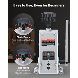 Spellatura Cavi Manuale Professionale con Telaio Robusto Q235, per Cavi in Rame da 0.06-1.18 mm, Utensile a Manovella e Alimentazione a Trapano - Product Image 5