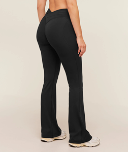 Best Selling Premium Women's Streetwear Fashion <b>Flare</b> <b>Leggings</b> Buttery-soft Light All-Day Comfort Maximum Stretch Flexibility - Product Image 3